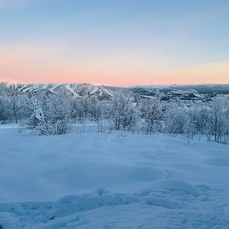 度假居 Lun Og Koselig Pa Fjellet, Med Badstu *